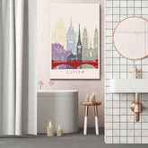 Paint by Numbers Zurich Poster